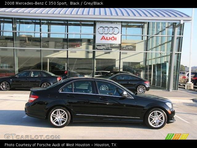 2008 Mercedes-Benz C 350 Sport in Black