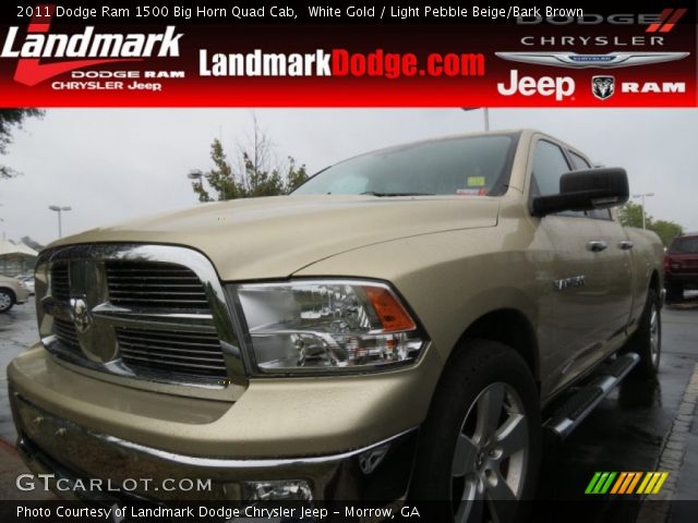 2011 Dodge Ram 1500 Big Horn Quad Cab in White Gold