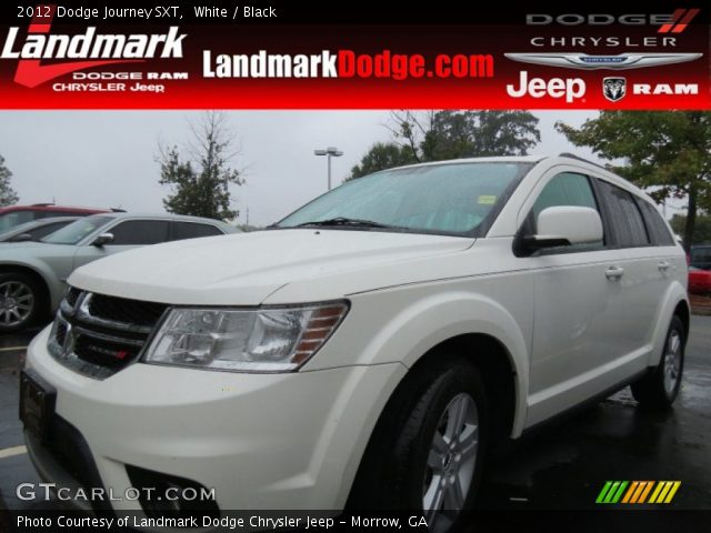 2012 Dodge Journey SXT in White