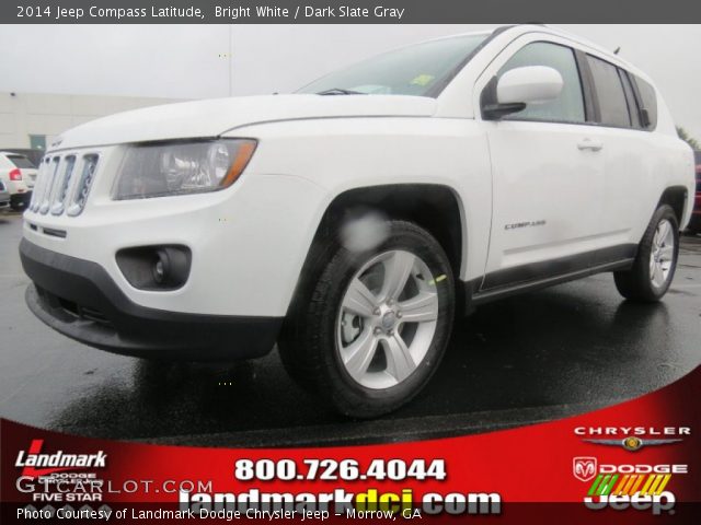 2014 Jeep Compass Latitude in Bright White