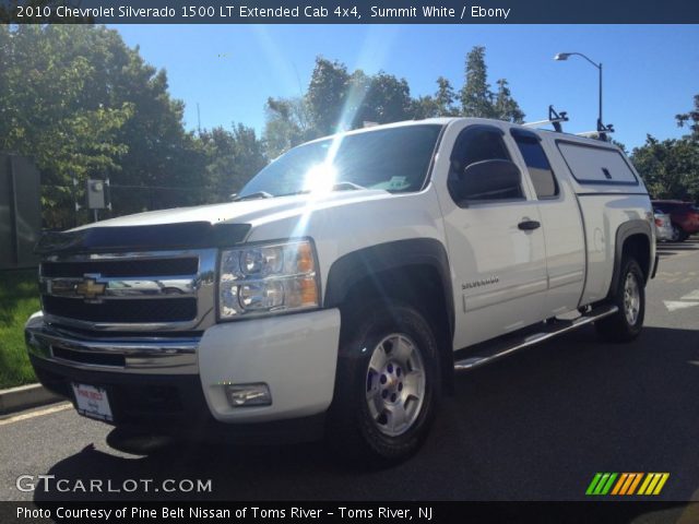 2010 Chevrolet Silverado 1500 LT Extended Cab 4x4 in Summit White