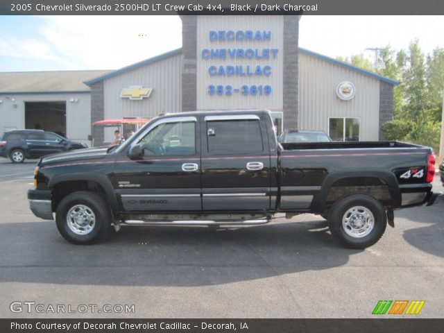 2005 Chevrolet Silverado 2500HD LT Crew Cab 4x4 in Black