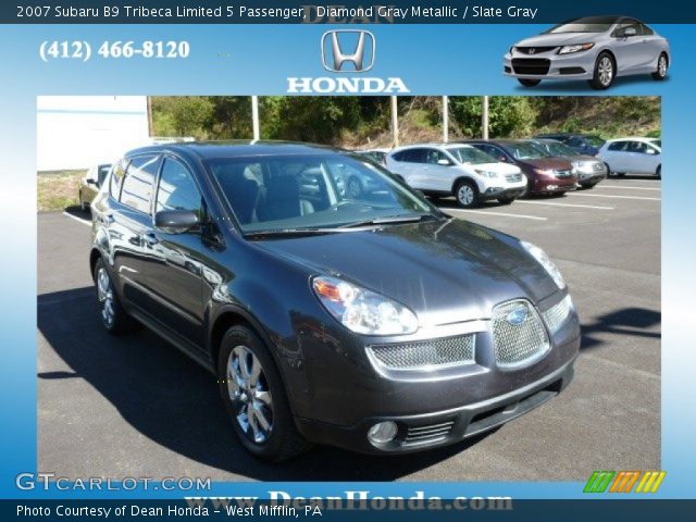 2007 Subaru B9 Tribeca Limited 5 Passenger in Diamond Gray Metallic