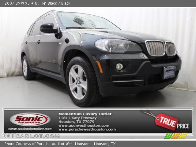 2007 BMW X5 4.8i in Jet Black