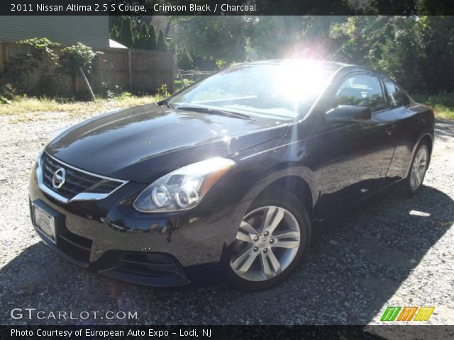 2011 Nissan Altima 2.5 S Coupe in Crimson Black