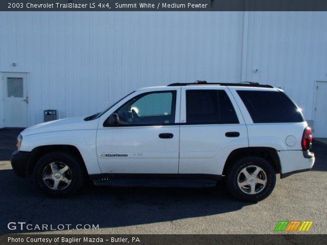 2003 Chevrolet TrailBlazer LS 4x4 in Summit White