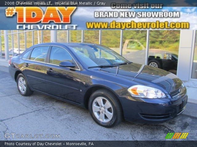 2008 Chevrolet Impala LT in Imperial Blue Metallic