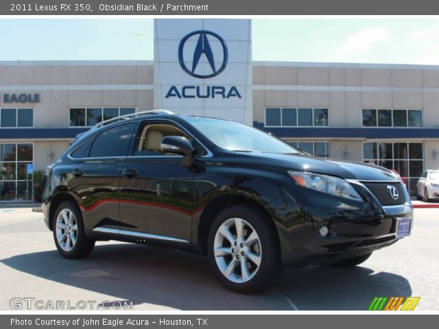 2011 Lexus RX 350 in Obsidian Black