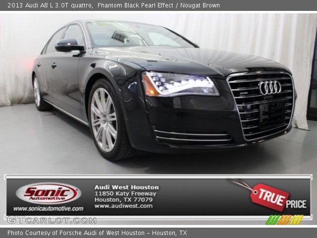 2013 Audi A8 L 3.0T quattro in Phantom Black Pearl Effect