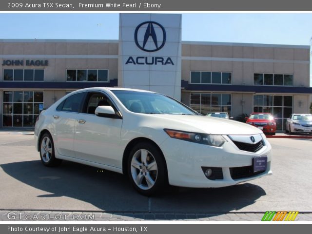 2009 Acura TSX Sedan in Premium White Pearl