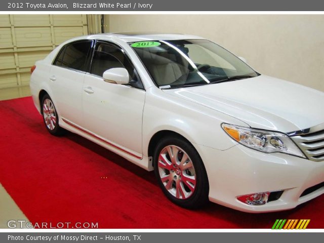 2012 Toyota Avalon  in Blizzard White Pearl
