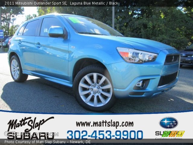 2011 Mitsubishi Outlander Sport SE in Laguna Blue Metallic