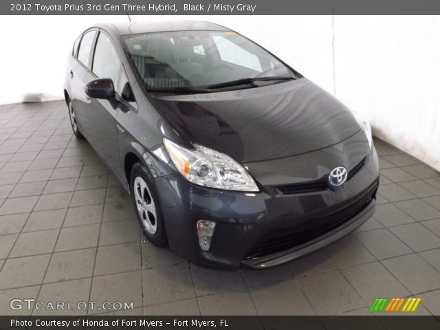 2012 Toyota Prius 3rd Gen Three Hybrid in Black