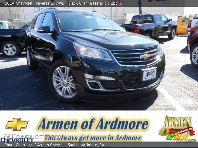 2014 Chevrolet Traverse LT AWD in Black Granite Metallic