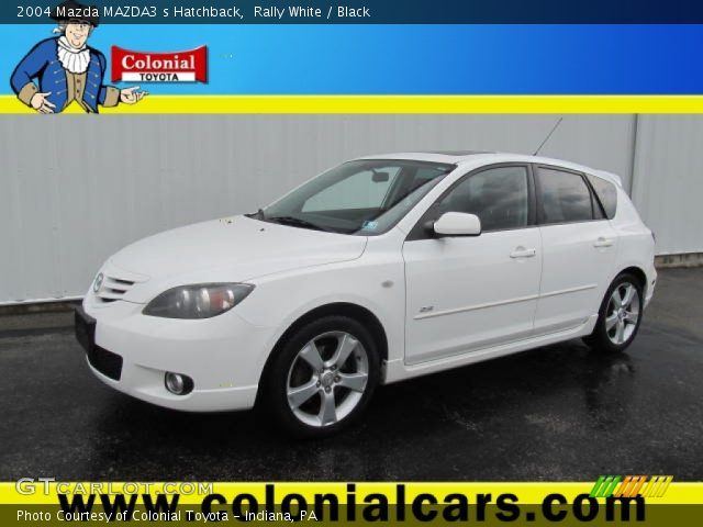 2004 Mazda MAZDA3 s Hatchback in Rally White