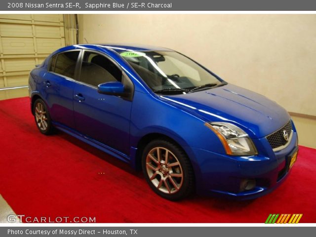 2008 Nissan Sentra SE-R in Sapphire Blue