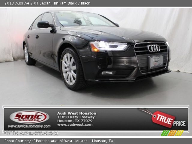 2013 Audi A4 2.0T Sedan in Brilliant Black