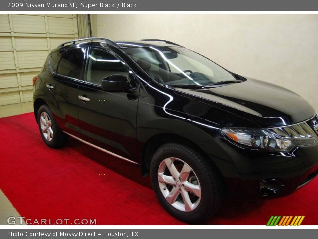 2009 Nissan Murano SL in Super Black