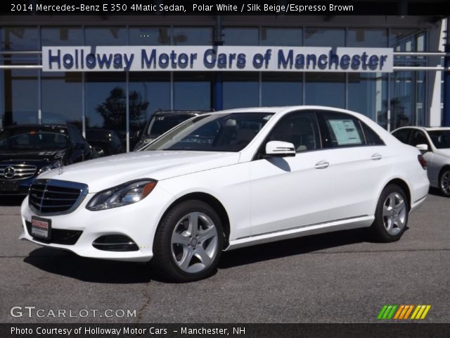 2014 Mercedes-Benz E 350 4Matic Sedan in Polar White