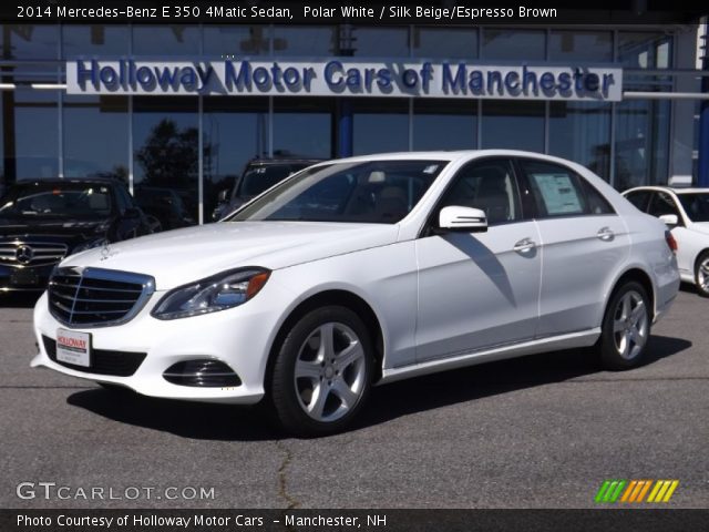 2014 Mercedes-Benz E 350 4Matic Sedan in Polar White