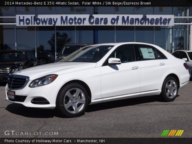 2014 Mercedes-Benz E 350 4Matic Sedan in Polar White