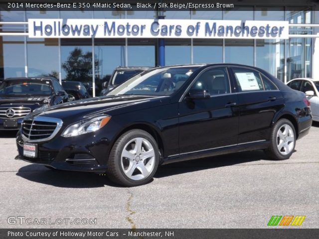 2014 Mercedes-Benz E 350 4Matic Sedan in Black