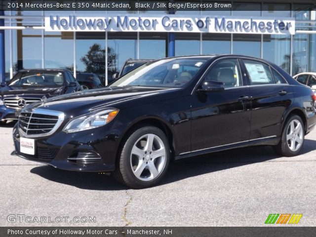 2014 Mercedes-Benz E 350 4Matic Sedan in Black