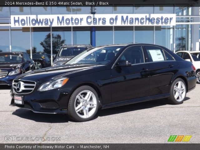 2014 Mercedes-Benz E 350 4Matic Sedan in Black