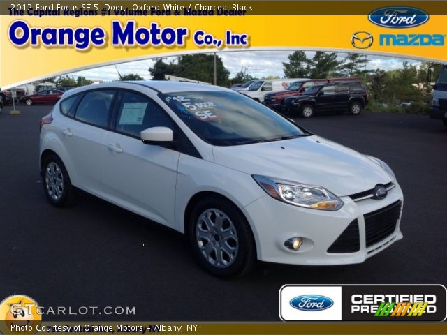 2012 Ford Focus SE 5-Door in Oxford White