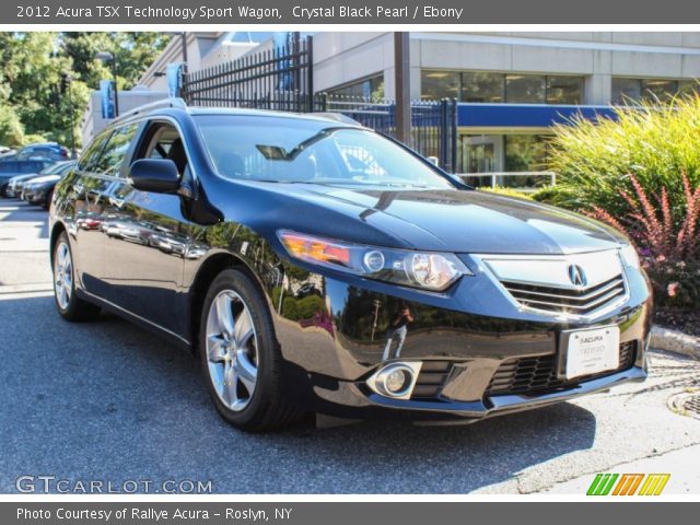 2012 Acura TSX Technology Sport Wagon in Crystal Black Pearl