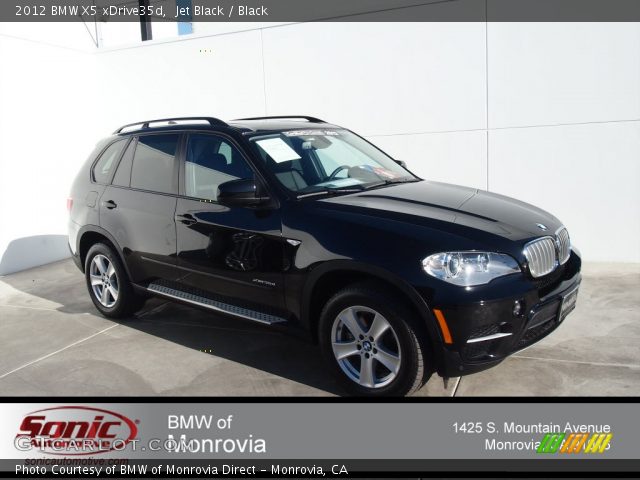 2012 BMW X5 xDrive35d in Jet Black