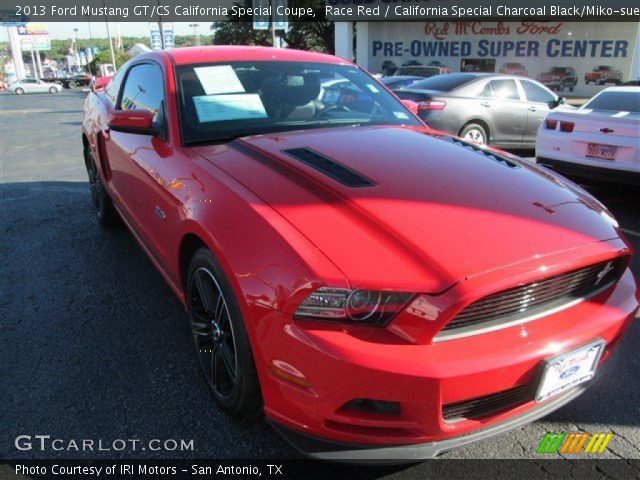 2013 Ford Mustang GT/CS California Special Coupe in Race Red