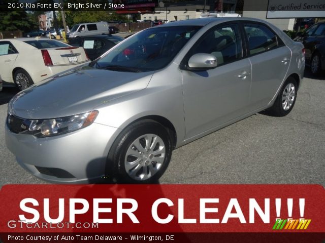 2010 Kia Forte EX in Bright Silver