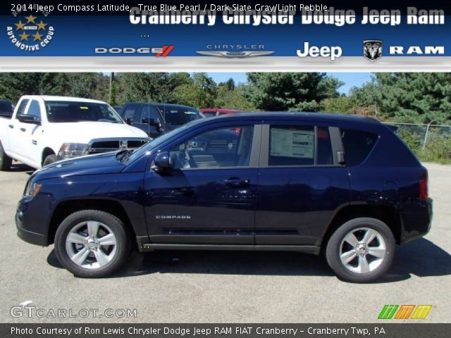 2014 Jeep Compass Latitude in True Blue Pearl