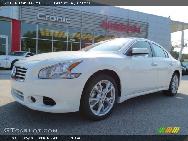 2013 Nissan Maxima 3.5 S in Pearl White