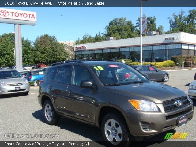 2010 Toyota RAV4 I4 4WD in Pyrite Metallic