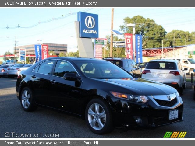 2010 Acura TSX Sedan in Crystal Black Pearl