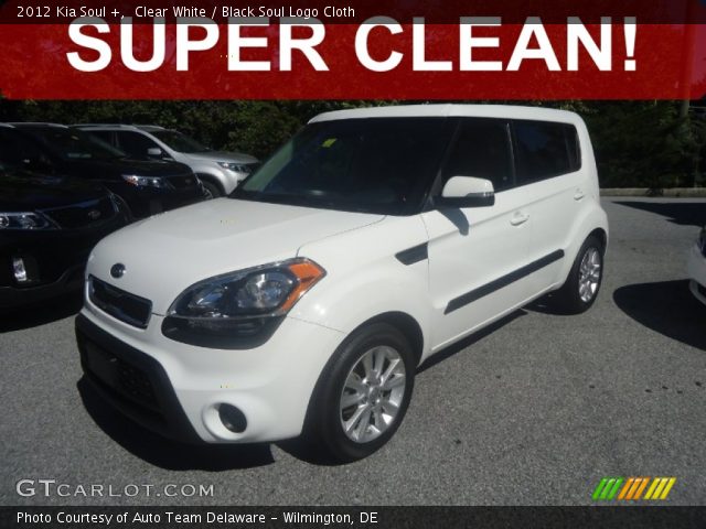 2012 Kia Soul + in Clear White