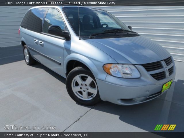 2005 Dodge Caravan SXT in Butane Blue Pearl