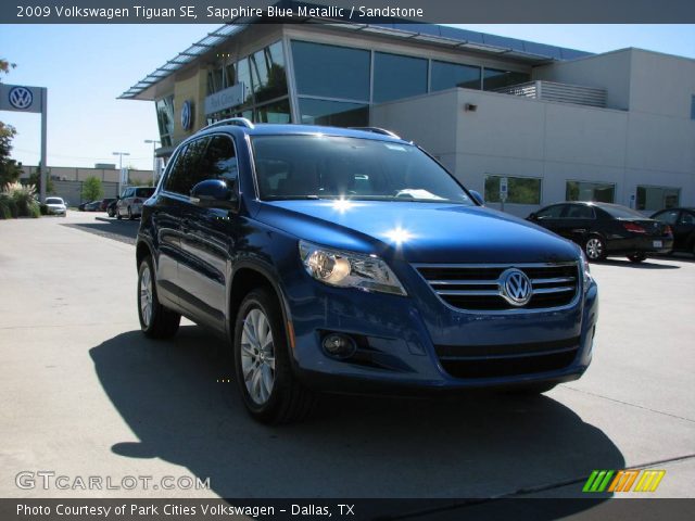 2009 Volkswagen Tiguan SE in Sapphire Blue Metallic