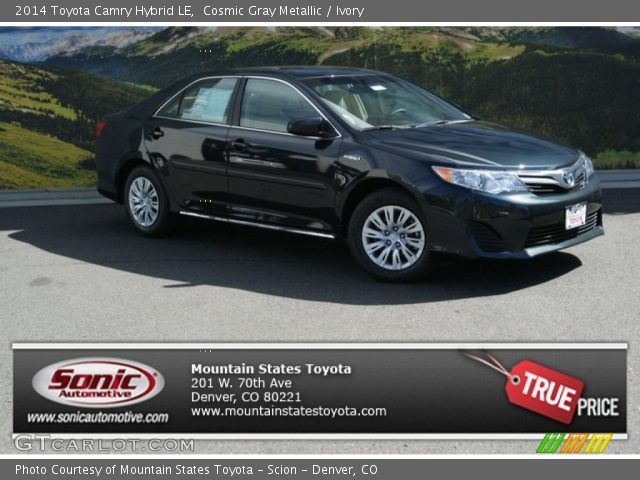 2014 Toyota Camry Hybrid LE in Cosmic Gray Metallic
