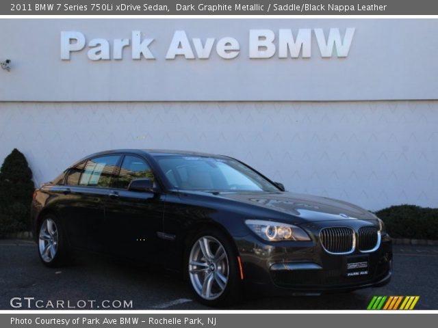 2011 BMW 7 Series 750Li xDrive Sedan in Dark Graphite Metallic