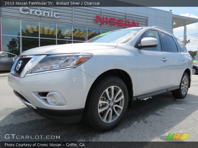 2013 Nissan Pathfinder SV in Brilliant Silver