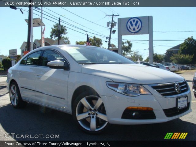 2010 Volkswagen CC VR6 4Motion in Candy White