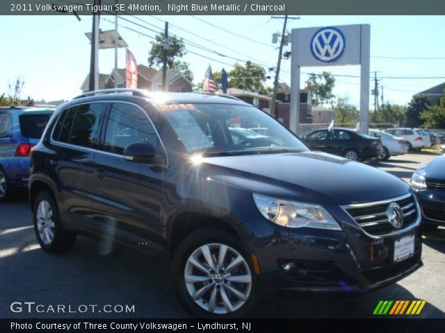 2011 Volkswagen Tiguan SE 4Motion in Night Blue Metallic