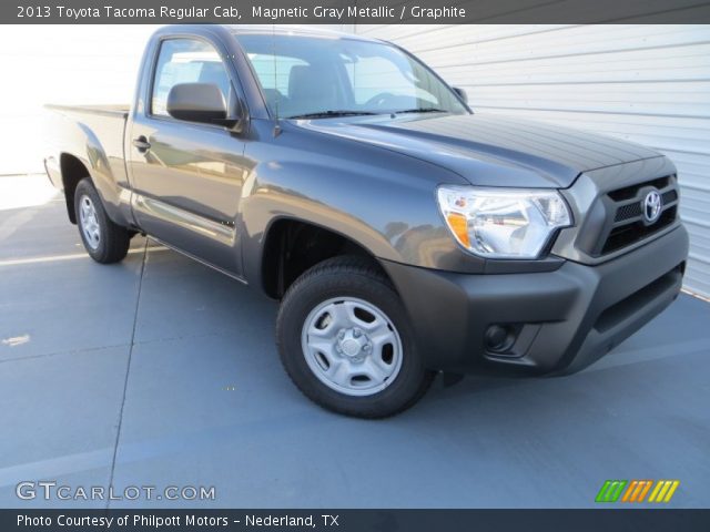 2013 Toyota Tacoma Regular Cab in Magnetic Gray Metallic