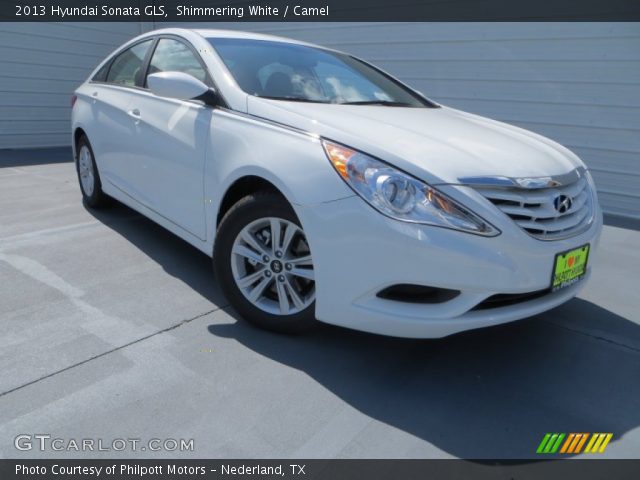 2013 Hyundai Sonata GLS in Shimmering White