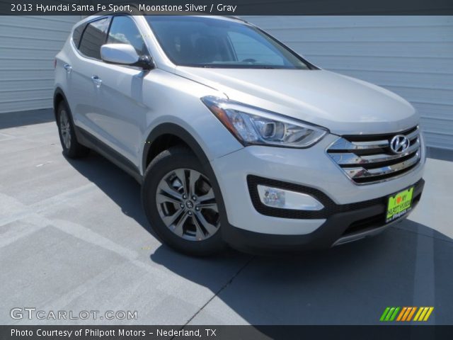 2013 Hyundai Santa Fe Sport in Moonstone Silver