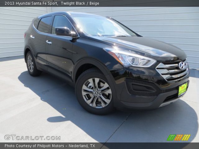 2013 Hyundai Santa Fe Sport in Twilight Black