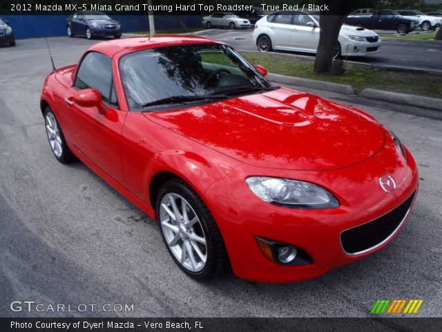 2012 Mazda MX-5 Miata Grand Touring Hard Top Roadster in True Red